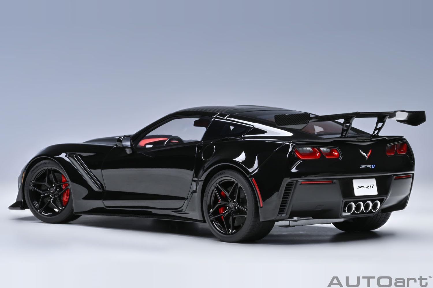 Autoart 1/18 Chevrolet Corvette C7 ZR1 Black Model Car Collection- Japan Figure Store - #1 Bring To You The Best Japanese Goods