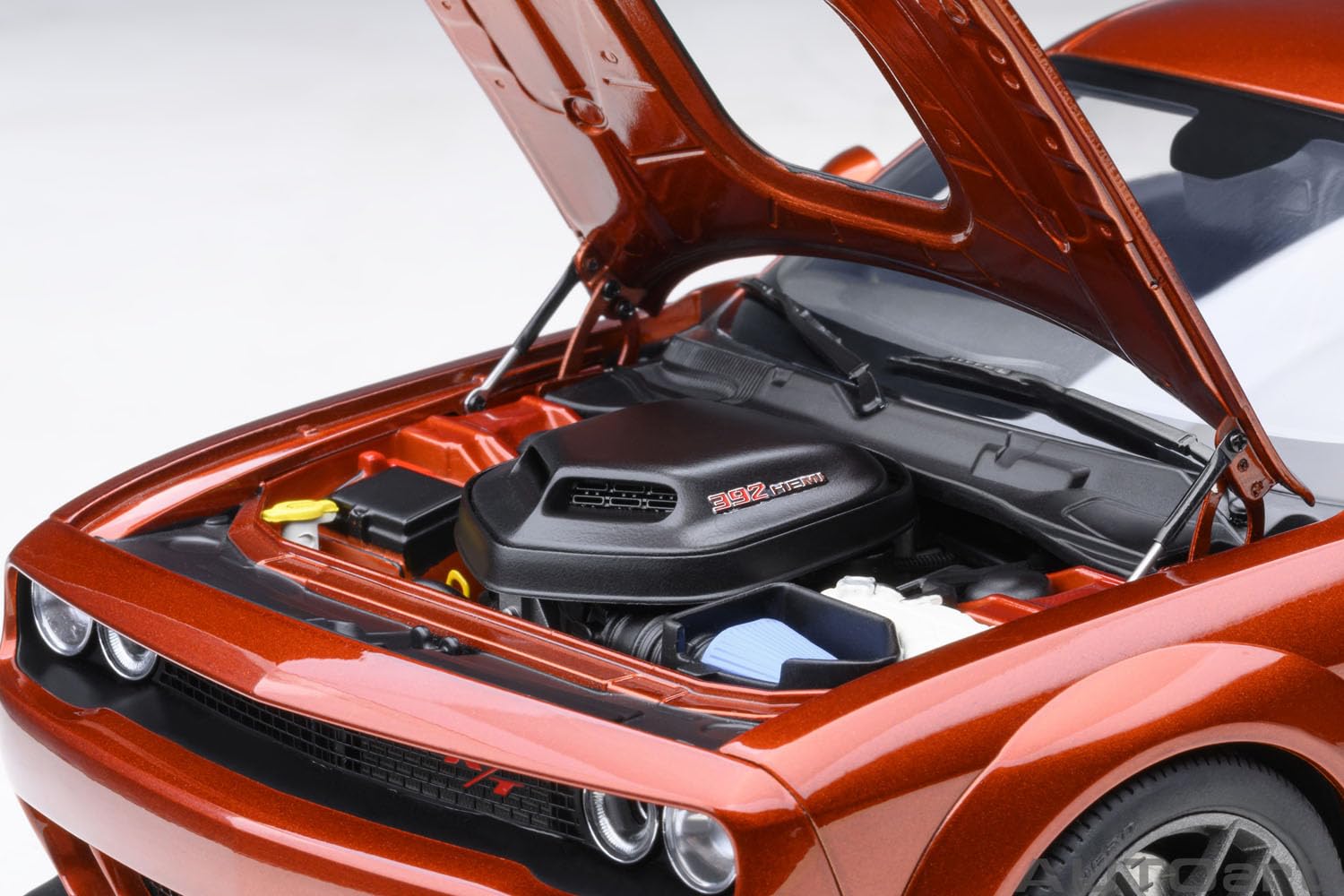 Autoart 1/18 Dodge Challenger R/T Scat Pack Widebody 2022 Metallic Orange- Japan Figure Store - #1 Bring To You The Best Japanese Goods