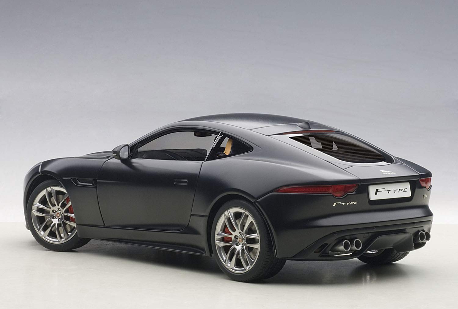 Autoart 1/18 Jaguar F-Type R Coupe 2015 Matte Black Diecast Model- Japan Figure Store - #1 Bring To You The Best Japanese Goods
