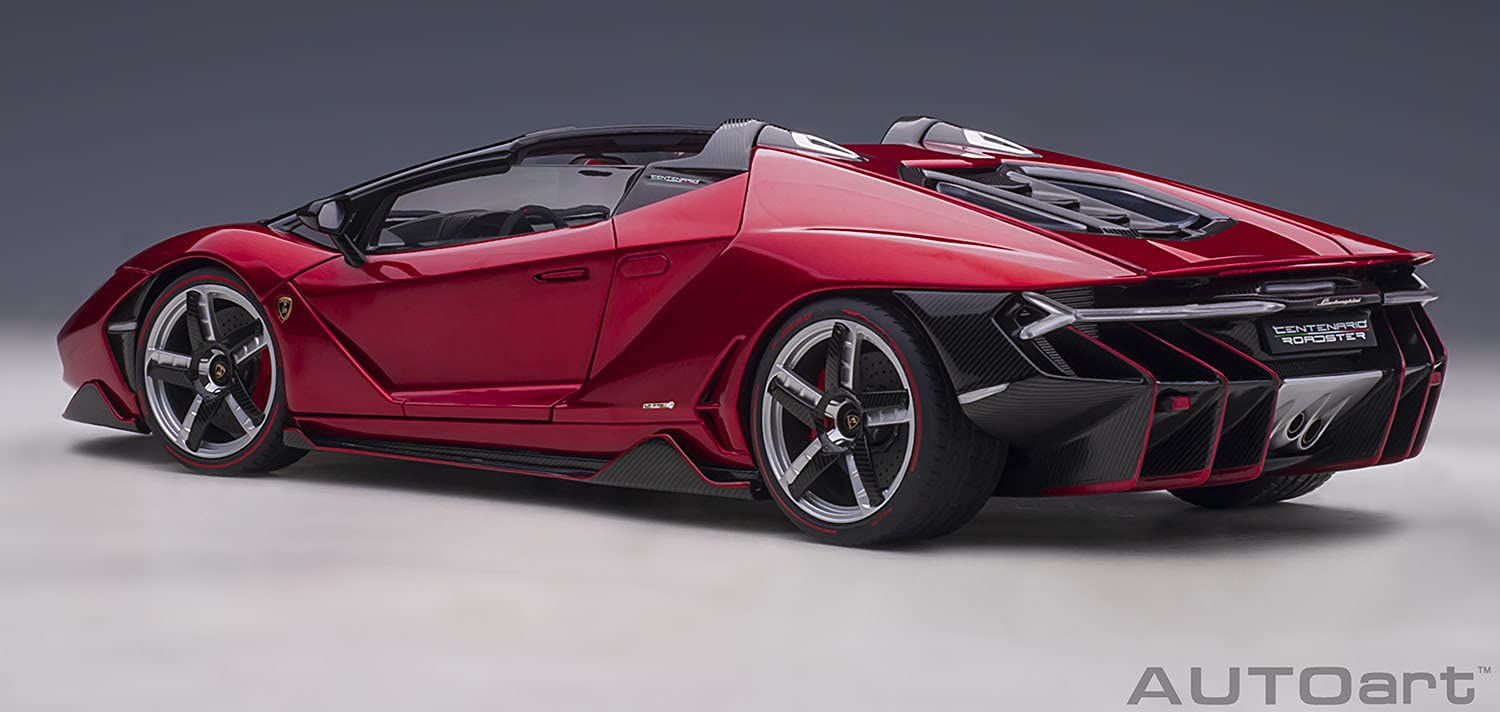 Autoart Lamborghini Centenario Roadster Metallic Red 1/18 Scale Model 79207- Japan Figure Store - #1 Bring To You The Best Japanese Goods
