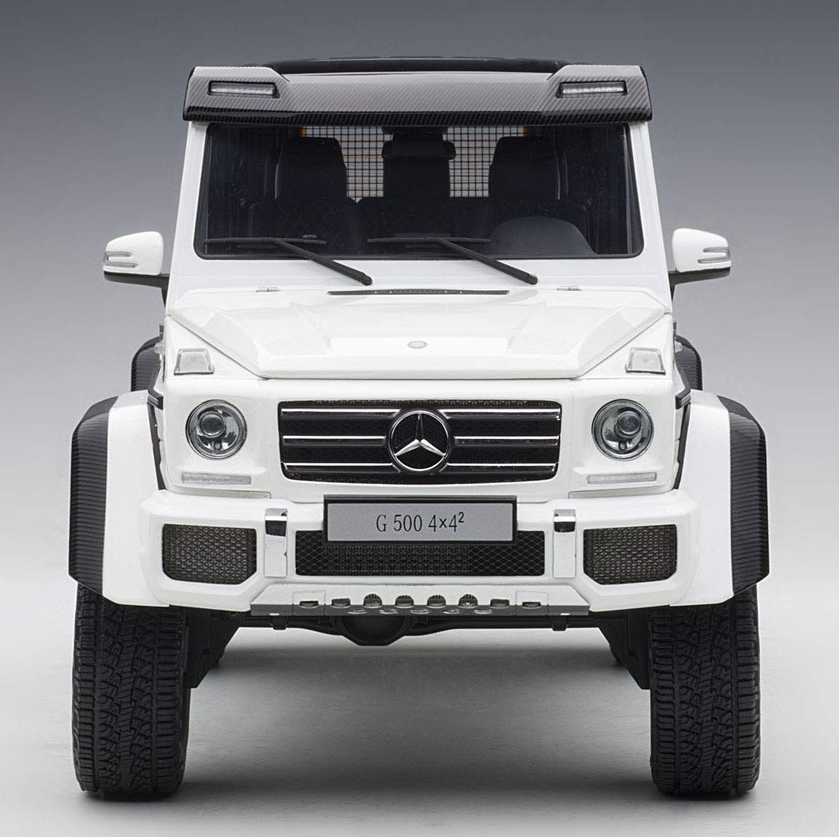 Autoart 1/18 Mercedes-Benz G500 4X4 Squared White Model Car- Japan Figure Store - #1 Bring To You The Best Japanese Goods