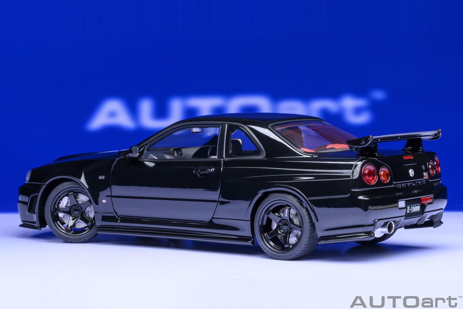 Autoart 1/18 Diecast Nismo R34 GTR Z-Tune Black Pearl Model Car- Japan Figure Store - #1 Bring To You The Best Japanese Goods