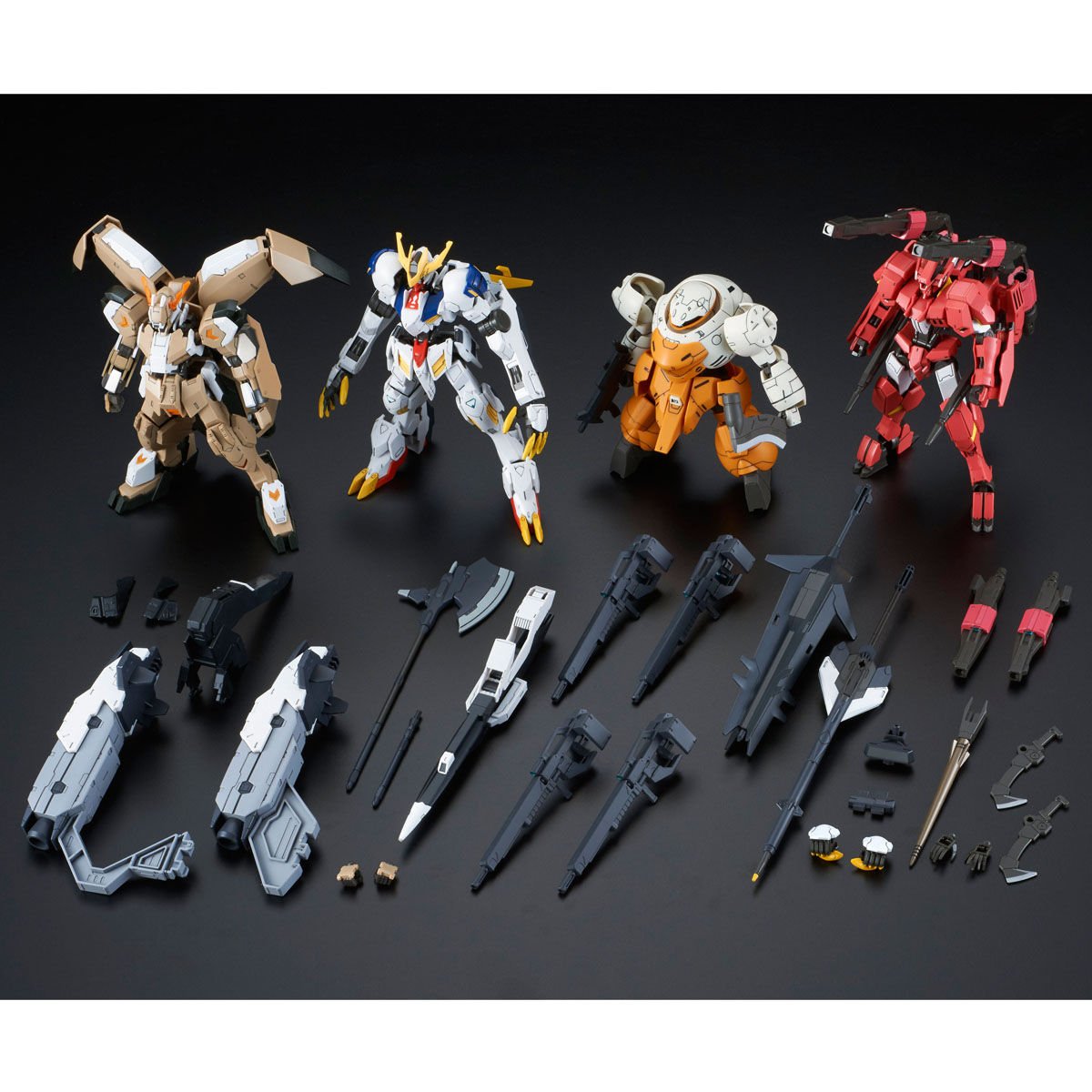 Herds Bandai HG 1/144 Tekkadan Complete Set Model Kit Collection- Japan Figure Store - #1 Bring To You The Best Japanese Goods