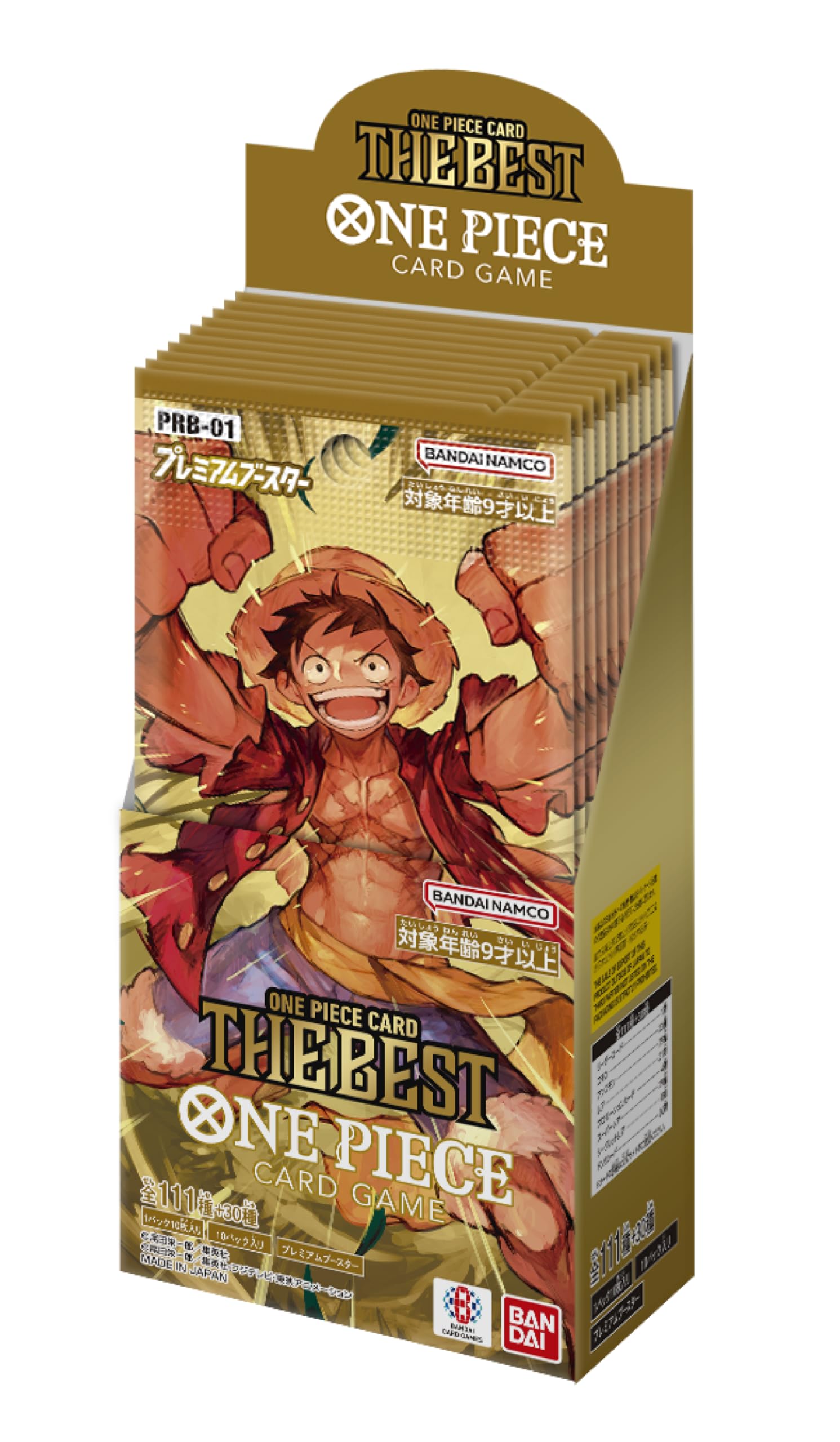 Bandai One Piece Premium Booster Card Game - 10 Pack PRB-01 Series- Japan Figure Store - #1 Bring To You The Best Japanese Goods