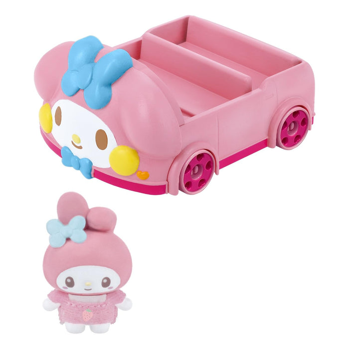Bandai Petit Tomo Sanrio My Melody - Jouet de collection en forme de voiture