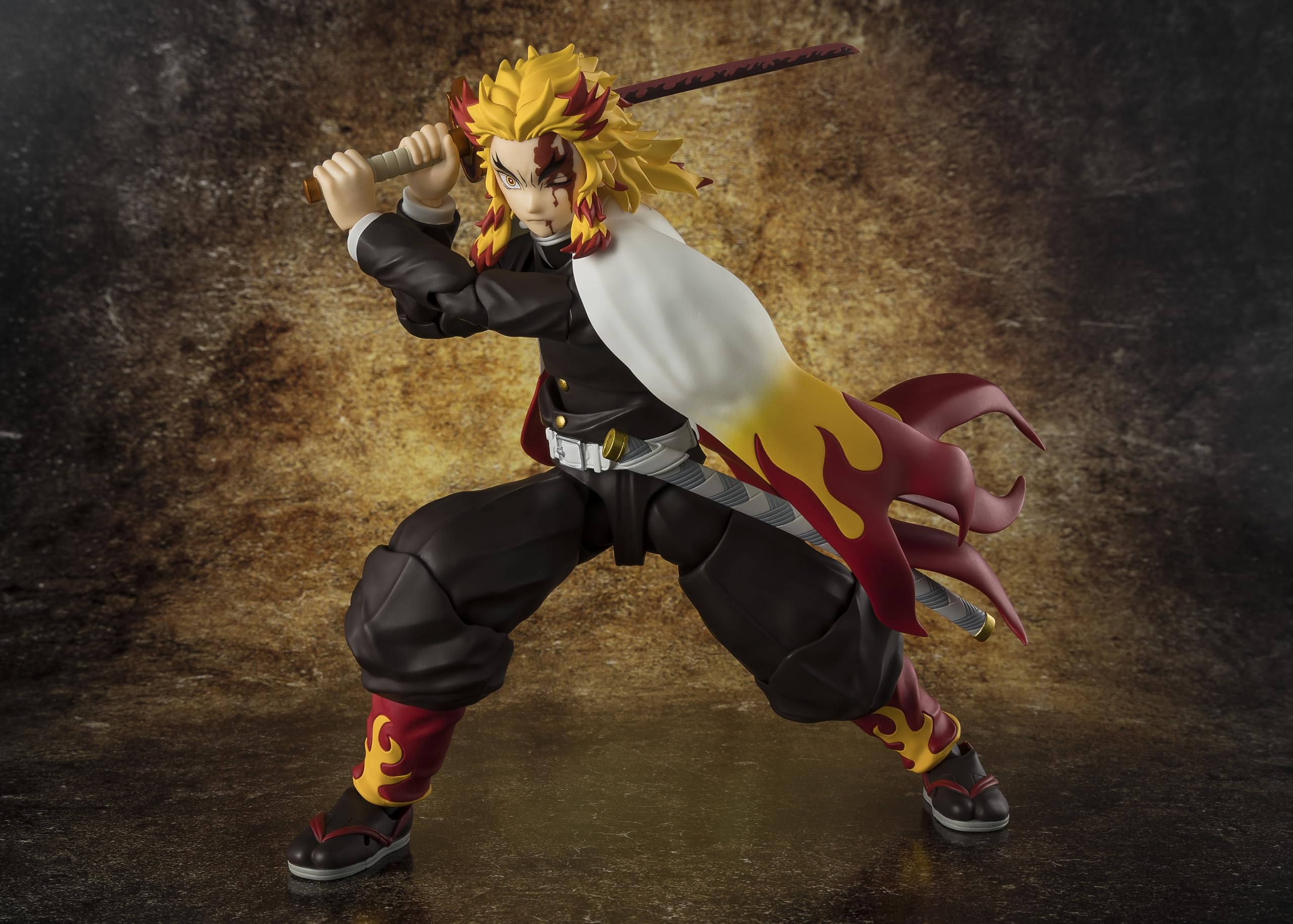 Hundreds Bandai SHFiguarts Demon Slayer Kyojuro Rengoku Action Figure Japan- Japan Figure Store - #1 Bring To You The Best Japanese Goods