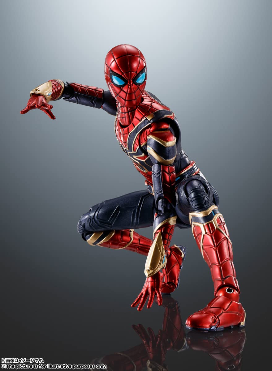 Bandai Spirits SH Figuarts Iron Spider 145mm Movable Figure No Way Home Edition- Japan Figure Store - #1 Bring To You The Best Japanese Goods