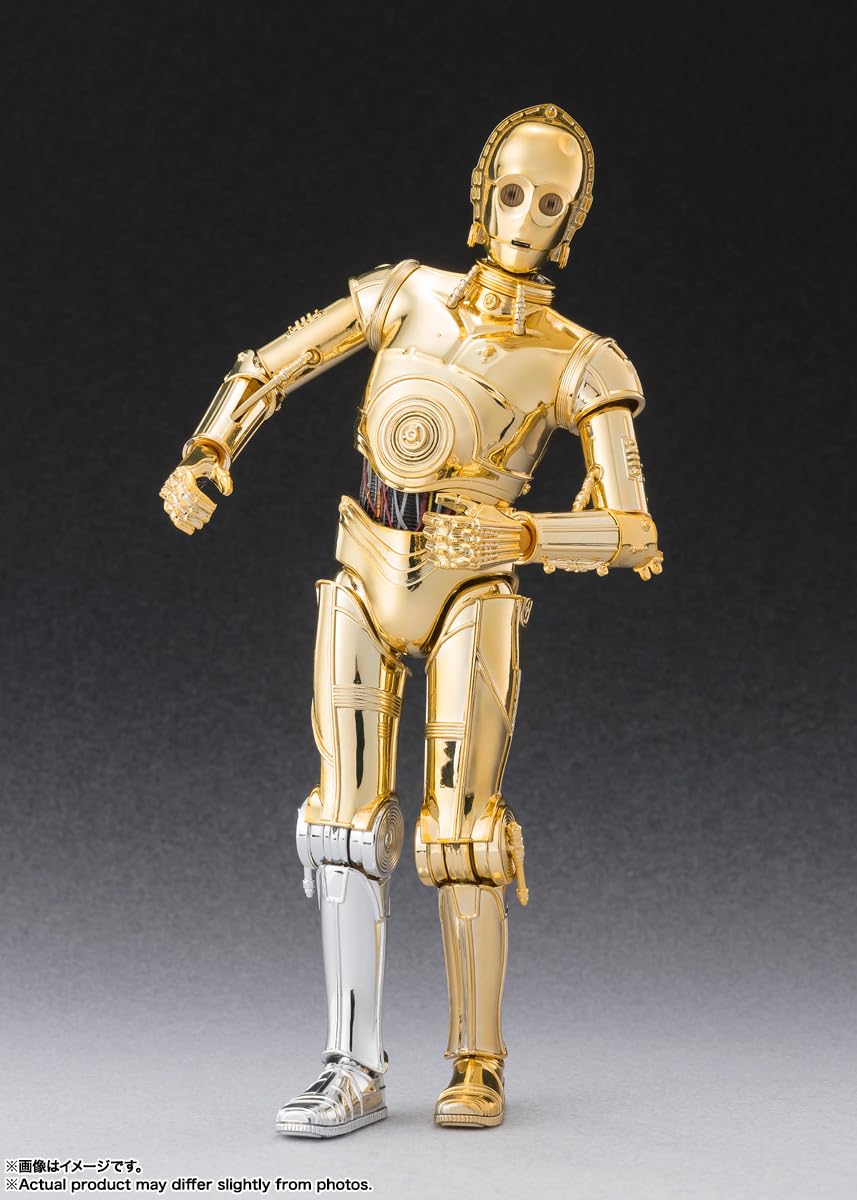 Bandai Spirits SH Figuarts Star Wars C-3PO Classic Ver Movable Figure 155mm- Japan Figure Store - #1 Bring To You The Best Japanese Goods