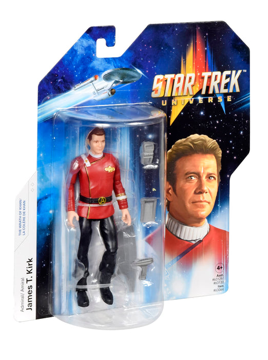 Bandai Star Trek Captain James T Kirk Action Figure 5 Articulated Toy