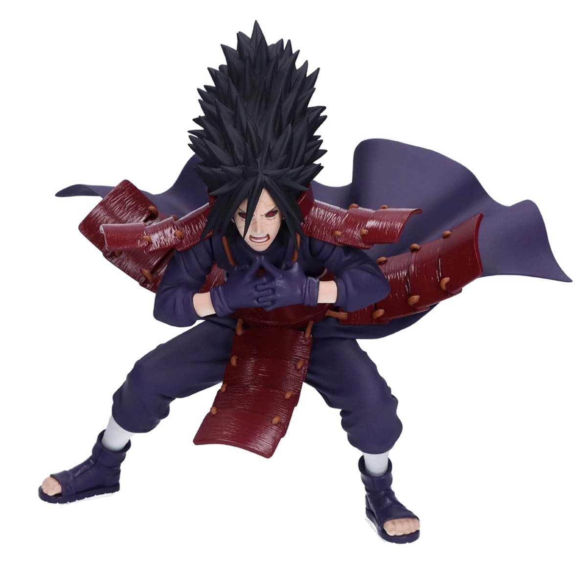 Banpresto Uchiha Madara Vibration Stars 13cm Naruto Figure Multicolor