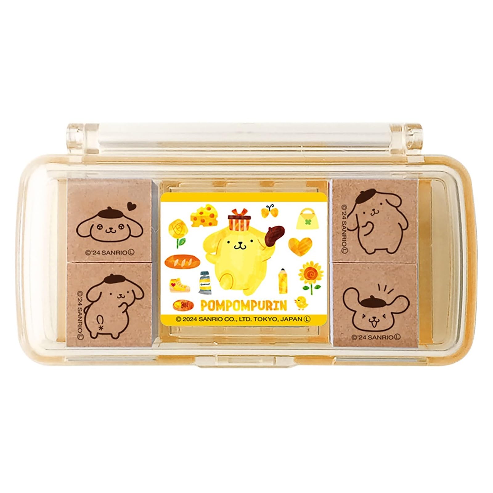 Beverly Sanrio Pompompurin Japan Official Mini Stamp Set- Japan Figure Store - #1 Bring To You The Best Japanese Goods