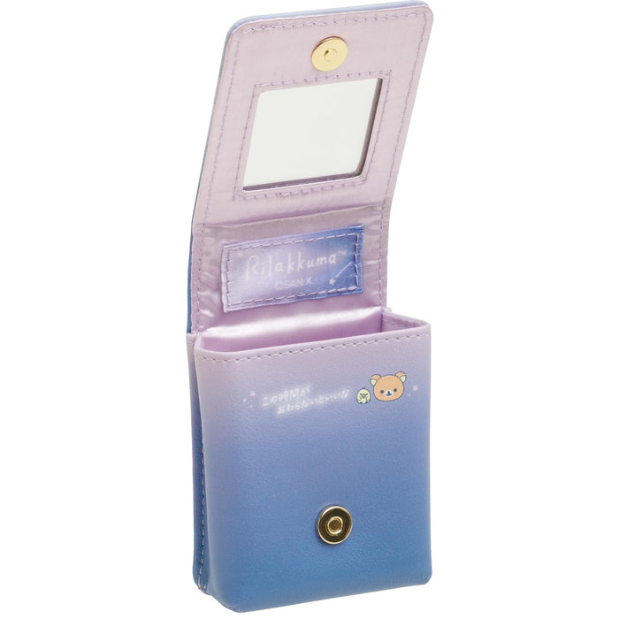 San-X Rilakkuma Sleeping With You Mini Pouch Compact and Cute- Japan Figure Store - #1 Bring To You The Best Japanese Goods