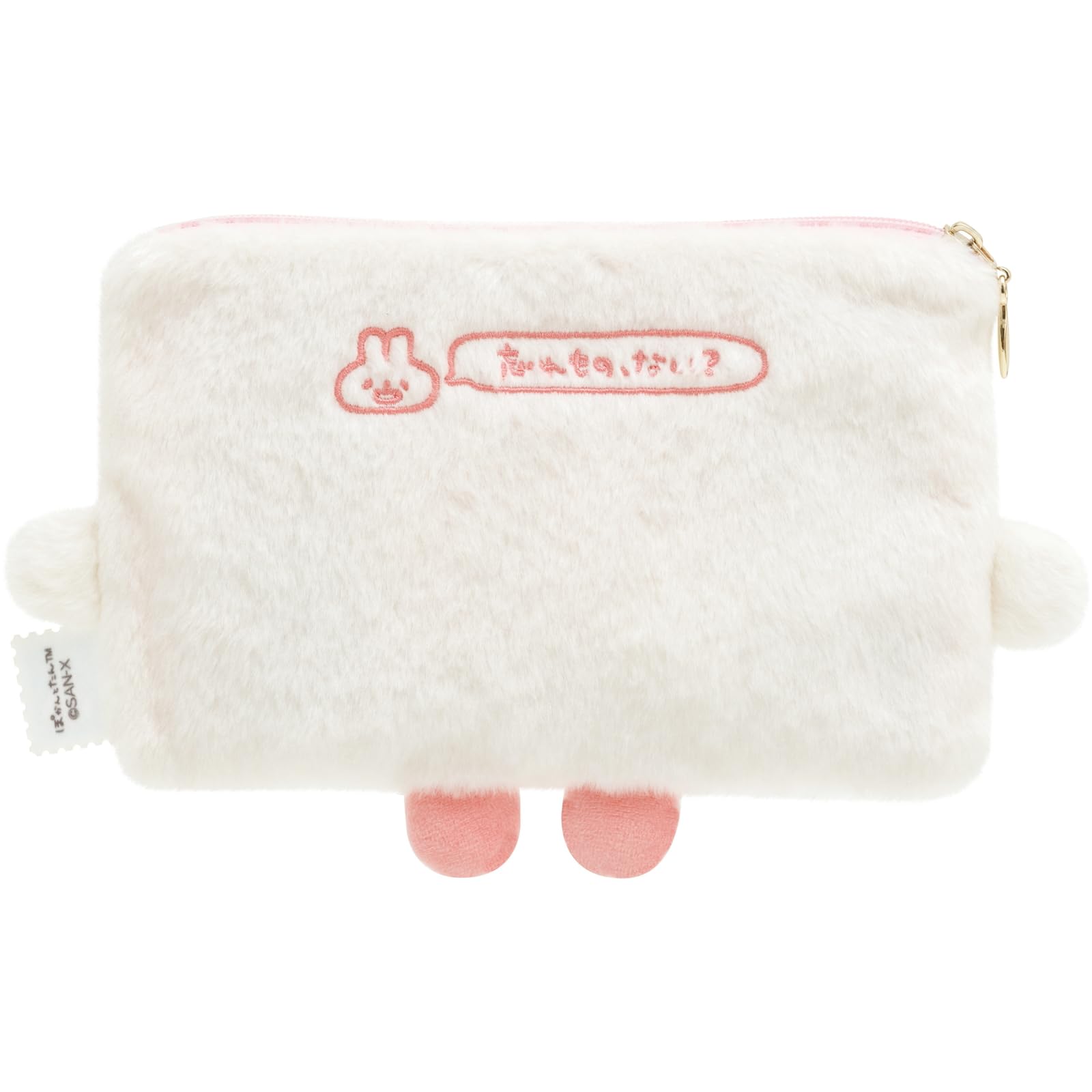 San-X Ca44701 Pokantotan Plush Pouch Otegamitan - Soft and Cute Storage Solution- Japan Figure Store - #1 Bring To You The Best Japanese Goods