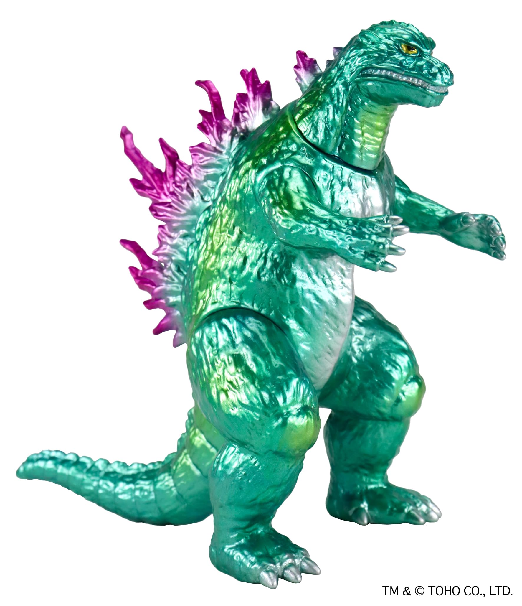 Ccp Godzilla 1999 Deep Green Metallic Soft Vinyl Figure 120mm Pre-Painted