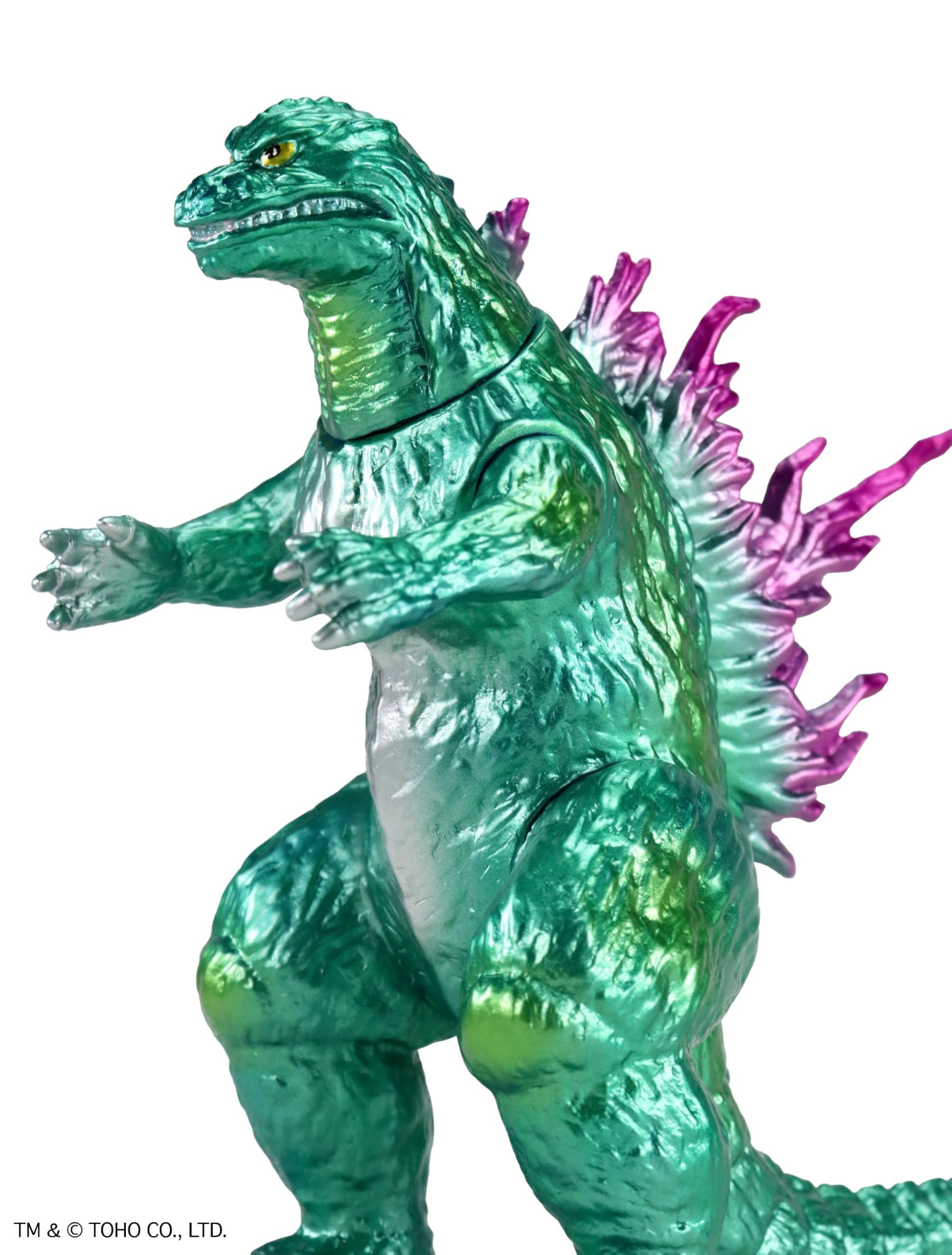 Ccp Godzilla 1999 Deep Green Metallic Soft Vinyl Figure 120mm Pre-Painted