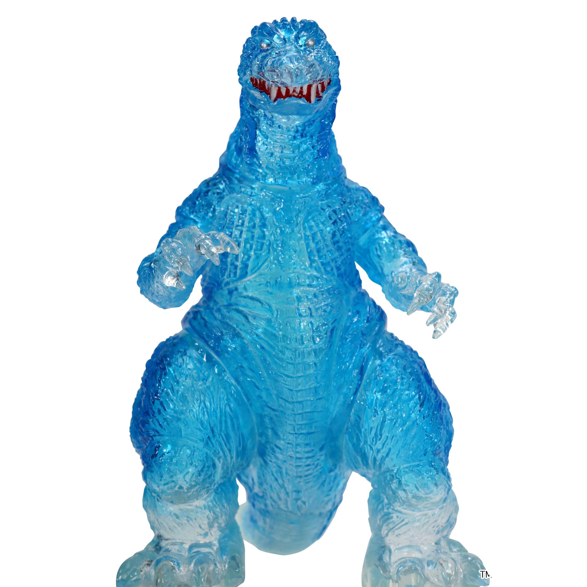 Ccp Middle Size Godzilla EX 3rd Edition 2001 Clear Blue PVC Figure