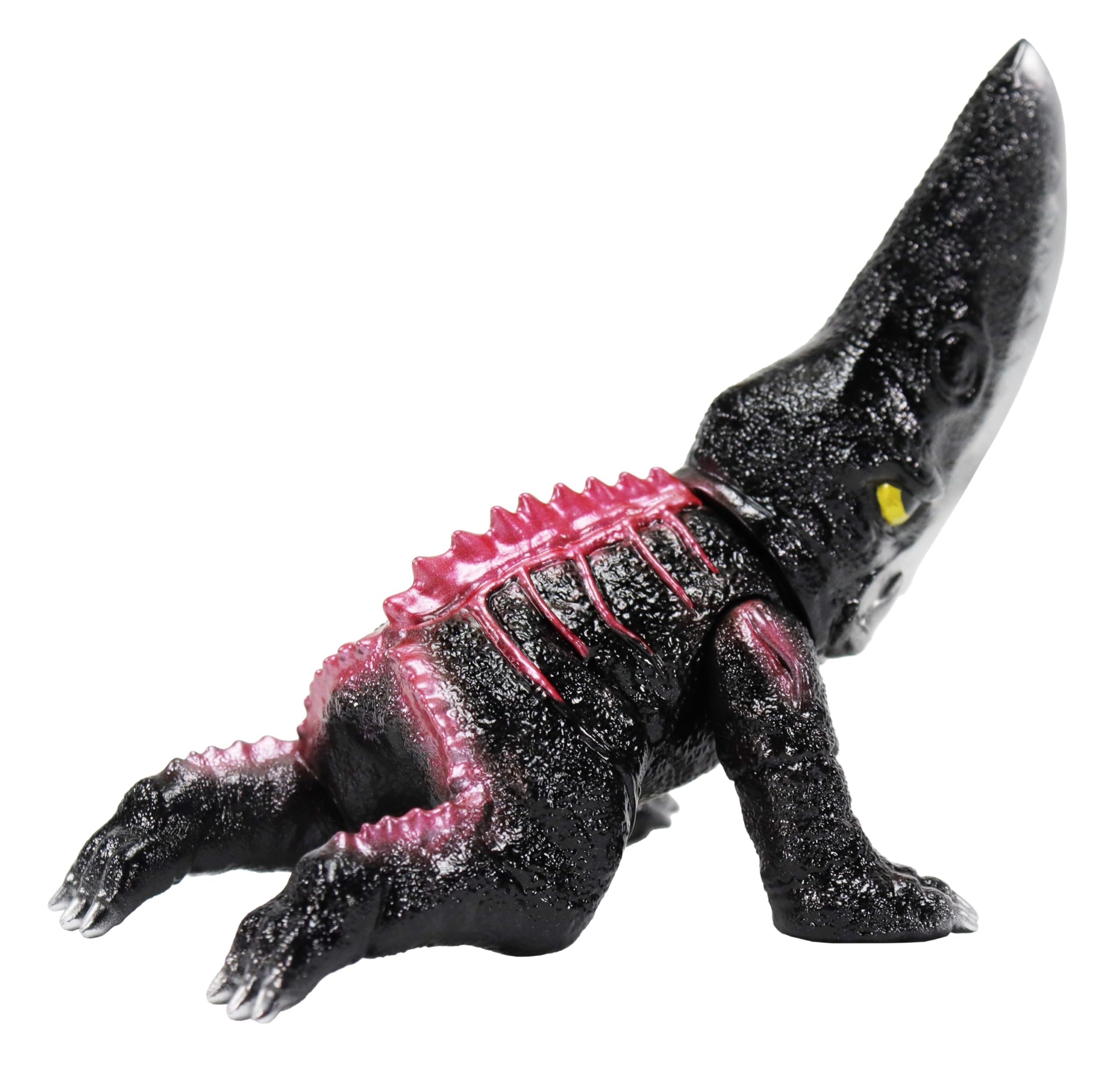 Ccp Medium Series Gamera 4th Ed. Guiron Retro Black 100mm Vinyl Figure