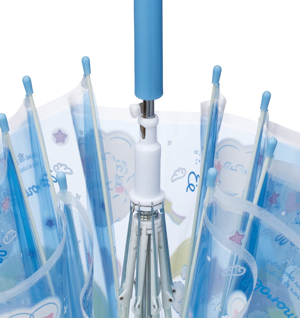 Skater Cinnamoroll Starry Sky Vinyl Umbrella 55cm 8-Rib One-Touch Jump for Elementary Girls 9-10 Years Old- Japan Figure Store - #1 Bring To You The Best Japanese Goods