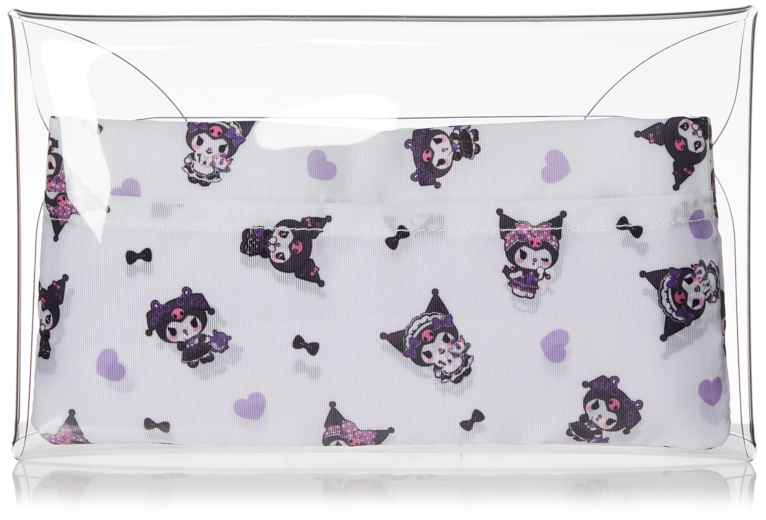 Sanrio Kuromi Flyer Series Clear Multi-Case with Pouch- Japan Figure Store - #1 Bring To You The Best Japanese Goods