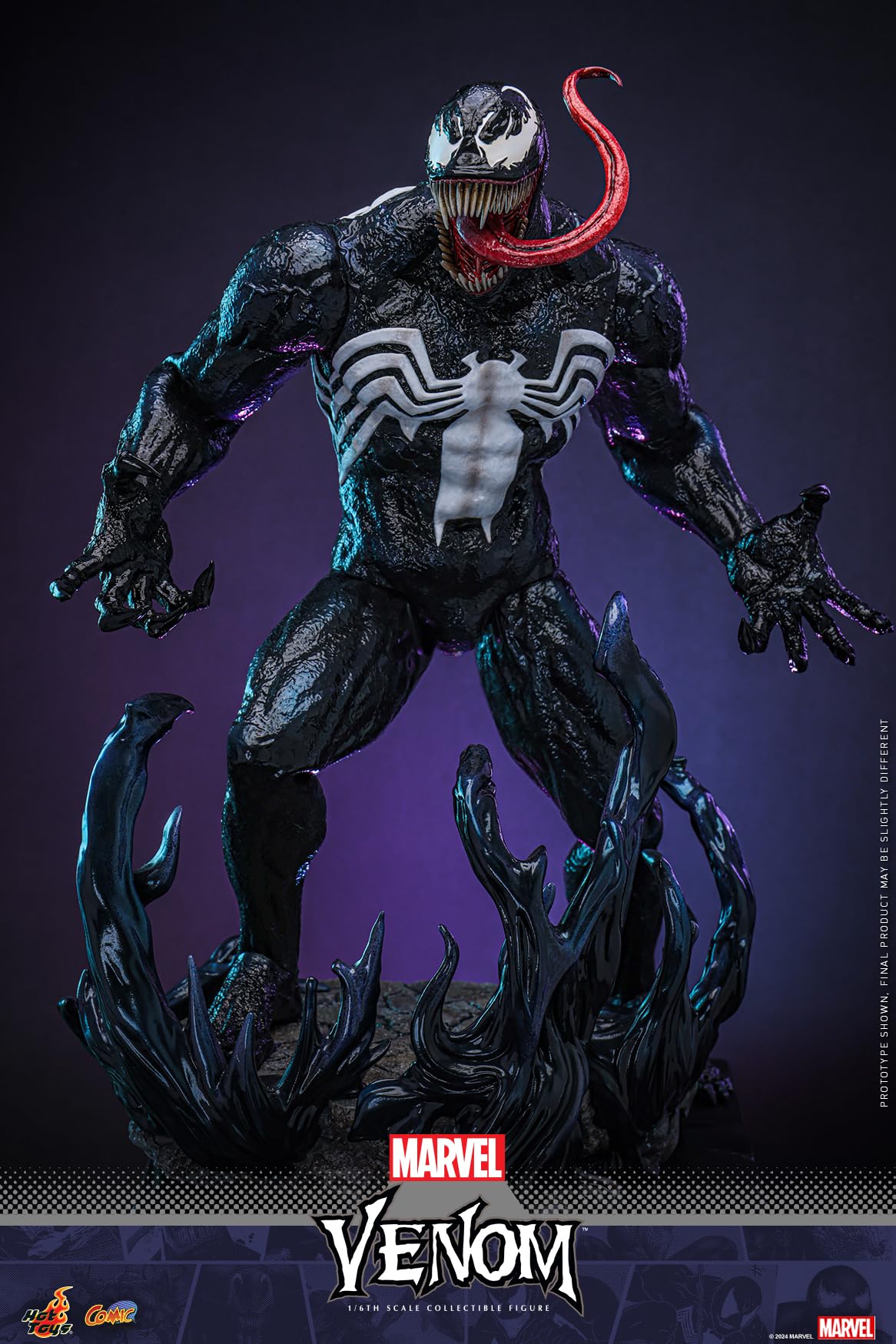 Hot Toys Comic Masterpiece Marvel Venom 1/6 Scale Action Figure