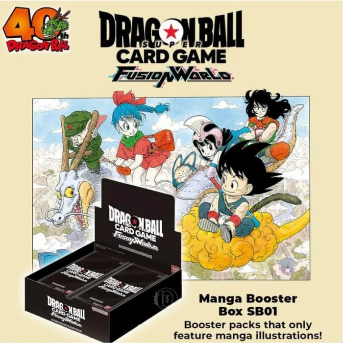 Coffret booster Dragon Ball Fusion 40e anniversaire SB01 01
