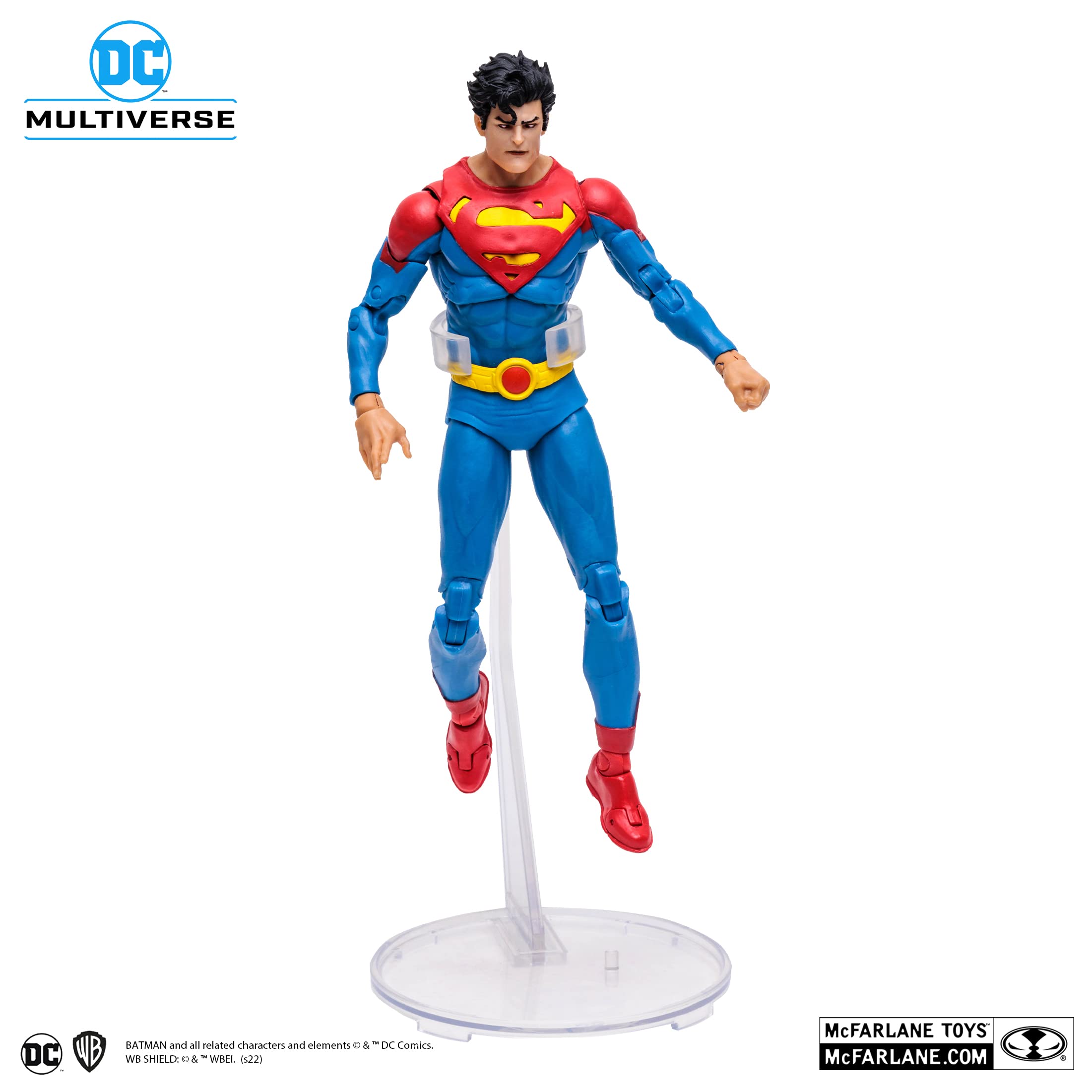 Mcfarlane Toys DC Multiverse 7 Inch Superman Jon Kent Action Figure Comic Edition- Japan Figure Store - #1 Bring To You The Best Japanese Goods