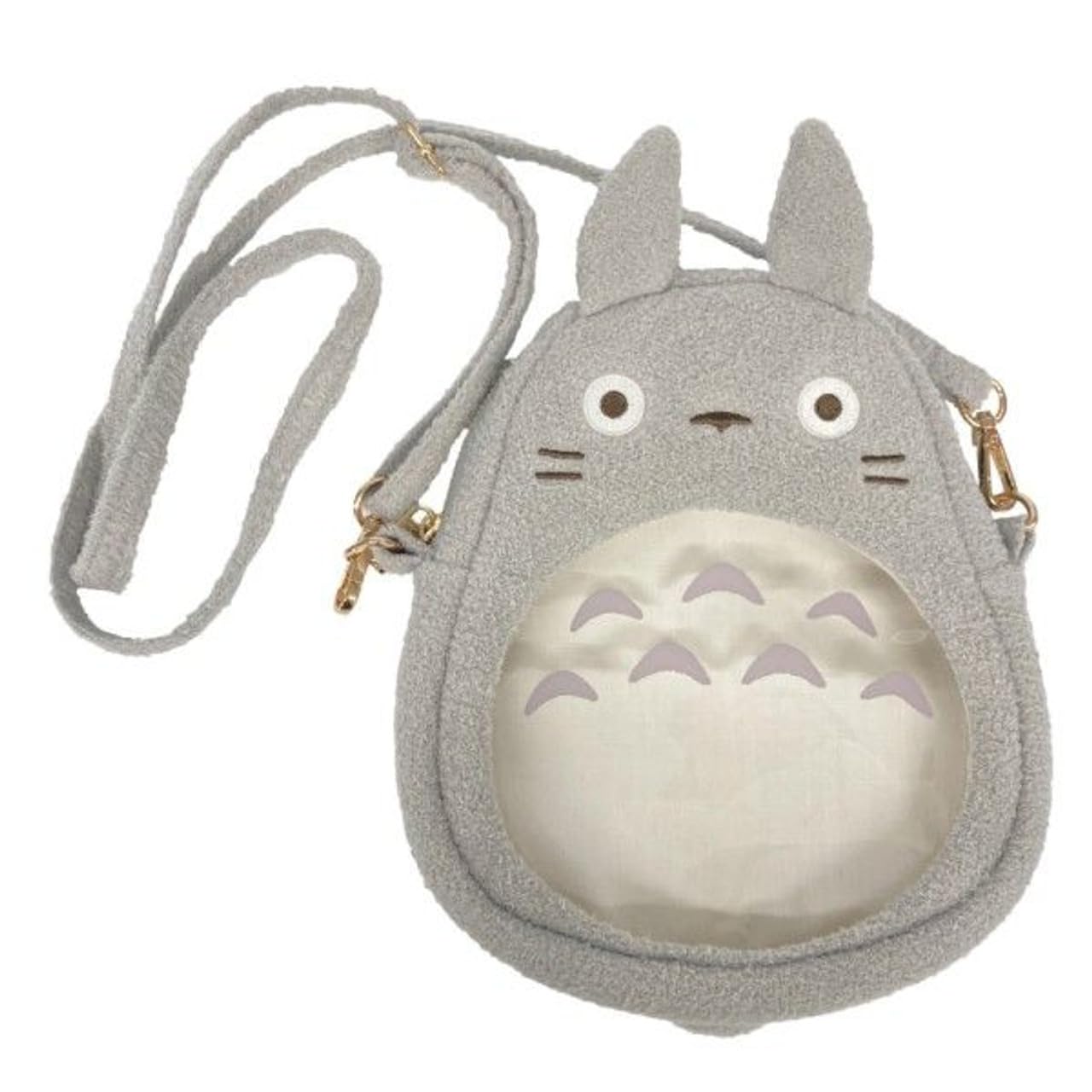 Ensky My Neighbor Totoro Outing Pochette Bag - Big Totoro Design- Japan Figure Store - #1 Bring To You The Best Japanese Goods