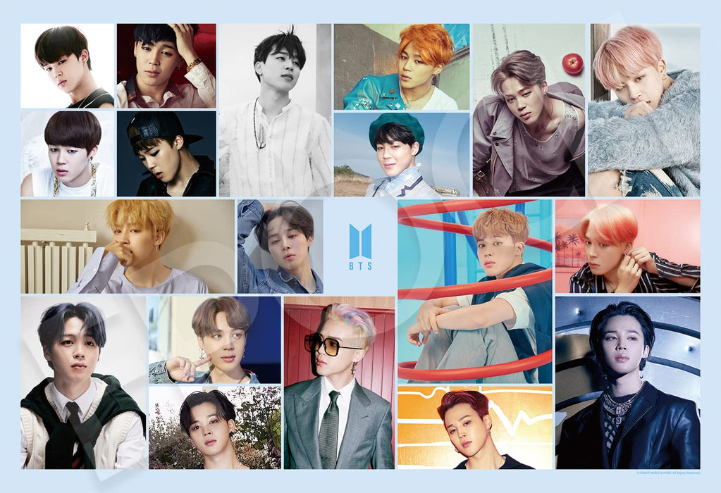 Epoch 300-teiliges Puzzle BTS Jimin Foto 26x38 cm mit Kleber und Spachtel