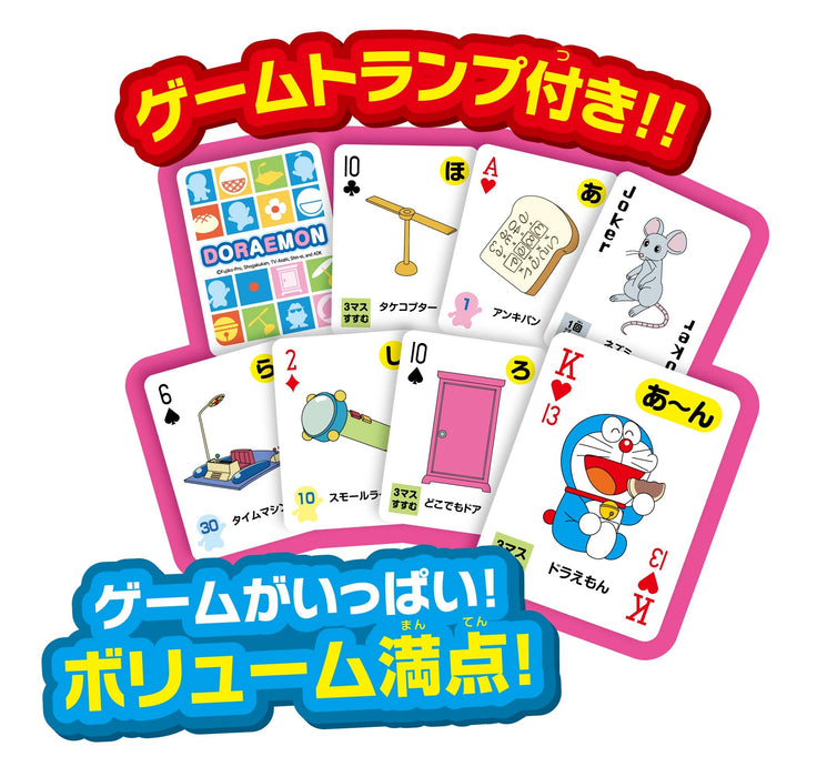 Epoch Doraemon Let's Play Together Toy Game 1-6 Players Ages 4+ Certified