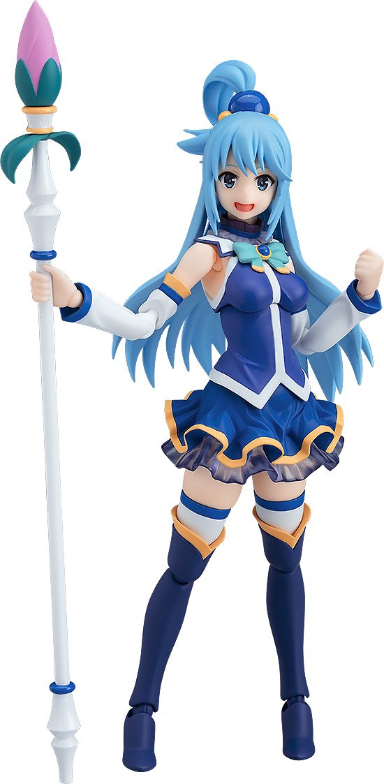 Max Factory Figma Konosuba Aqua Non-Scale Action Figure Second Resale- Japan Figure Store - #1 Bring To You The Best Japanese Goods