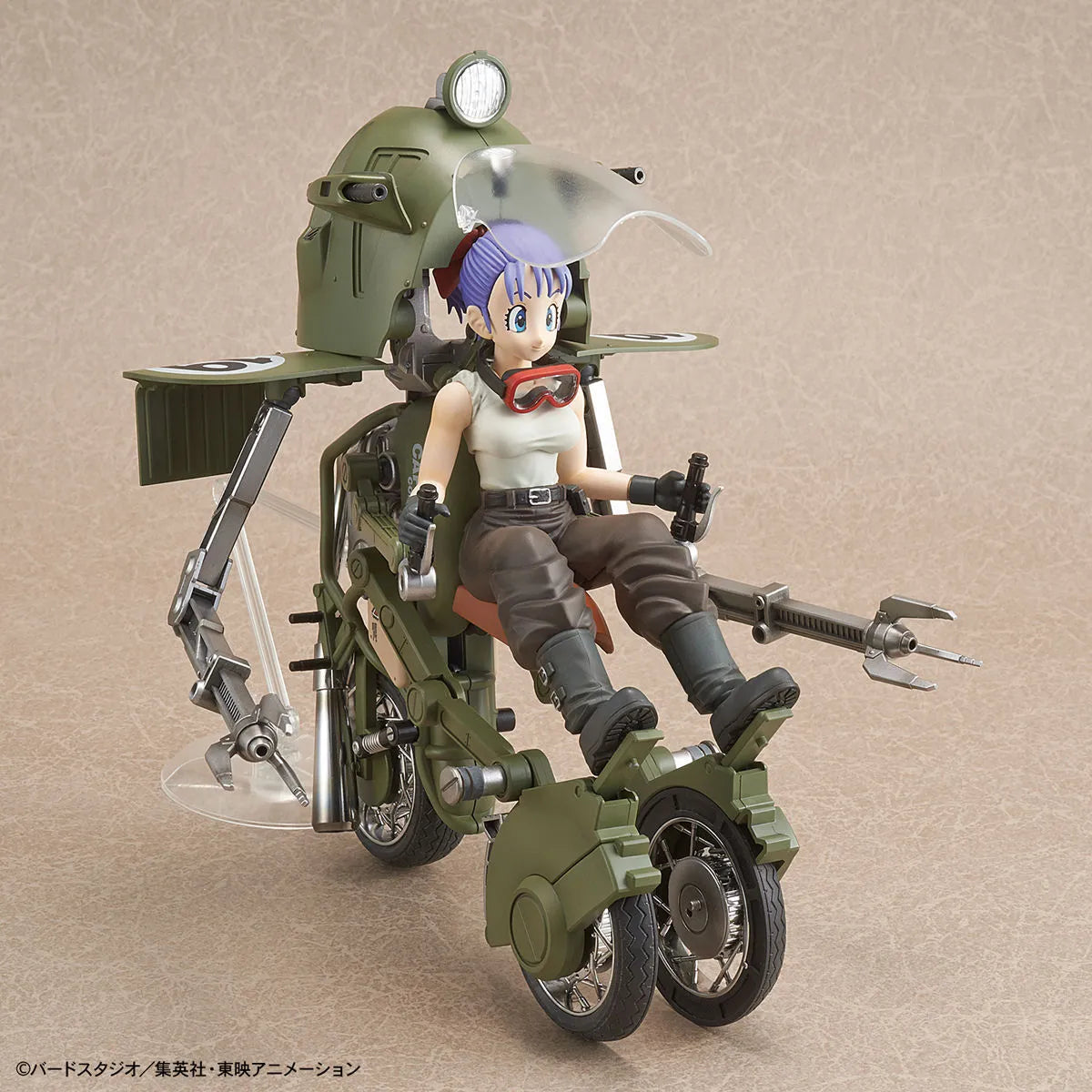 Figure-rise Mechanics Dragon Ball Bulma's Variable No.19 Motorcycle Kit Bandai- Japan Figure Store - #1 Bring To You The Best Japanese Goods