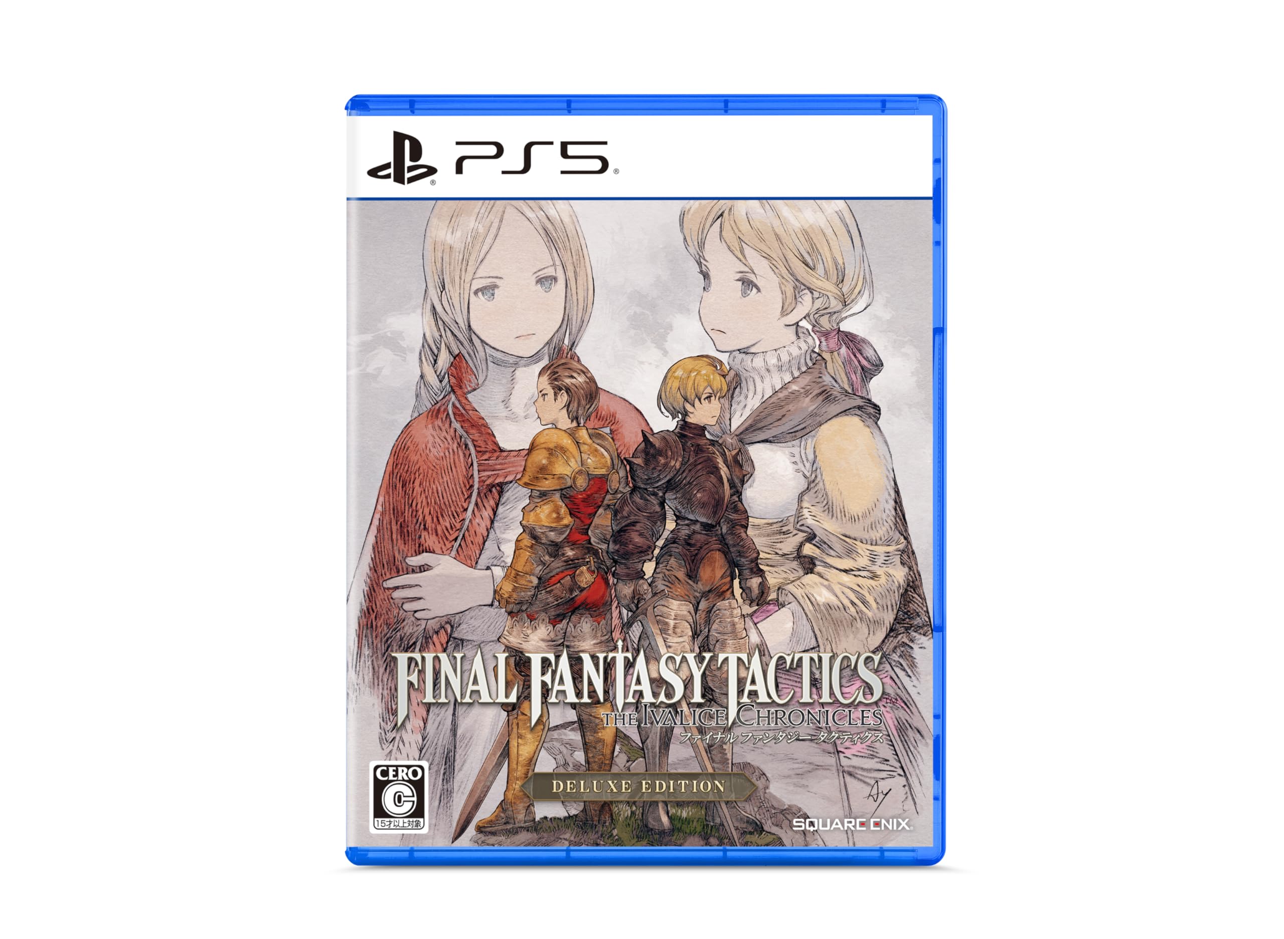 Square Enix Final Fantasy Tactics Ivalice Chronicles Deluxe PS5 with Bonus Sticker
