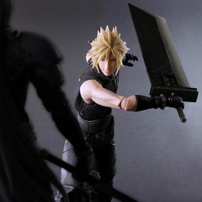 Square Enix Play Arts Kai Final Fantasy VII Rebirth Cloud Strife Figure- Japan Figure Store - #1 Bring To You The Best Japanese Goods