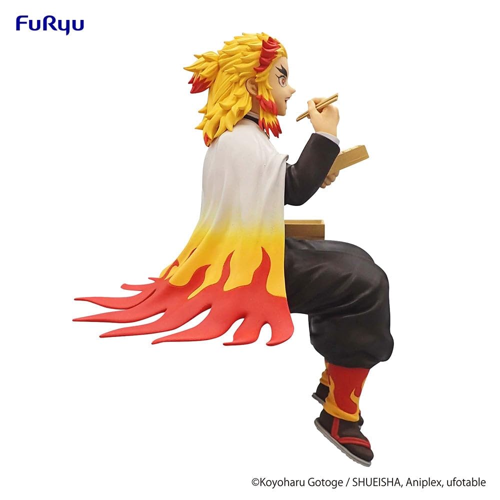 Furyu Demon Slayer Kyojuro Rengoku Noodle Stopper Figure Collectible