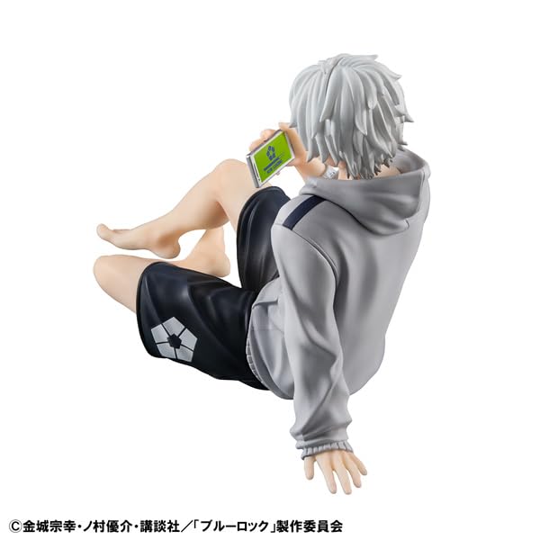 Megahouse Gem Series Blue Lock Nagi Seishiro Repaint Ver Figure Palm-Sized