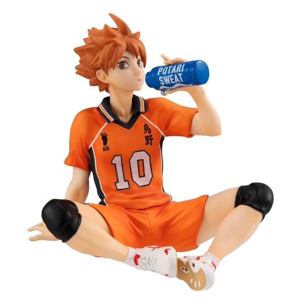 Figurine de la taille d'une paume de la série Megahouse Gem Haikyu Hinata Shoyo Second Uniform