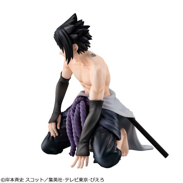Figurine Sasuke de la série Gem de Megahouse, taille de la paume - Objet de collection Naruto Shippuden