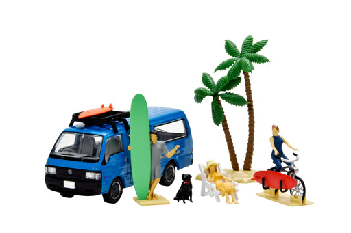 Tomytec Geocolle 64# Car Snap 19B Surfing 2 Mazda Bongo Set- Japan Figure Store - #1 Bring To You The Best Japanese Goods