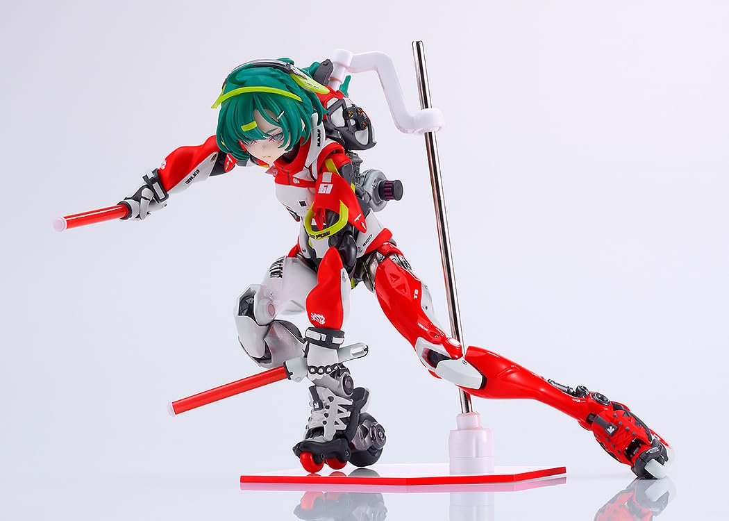 Max Factory Girl Motored Cyborg Runner SSX 155TB Turbo Plastic and Die-Cast Figure- Japan Figure Store - #1 Bring To You The Best Japanese Goods