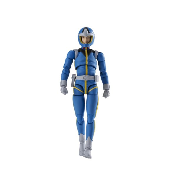 Figurine articulée Megahouse Gmg Collection 11 Gundam Sleggar Law en tenue standard.