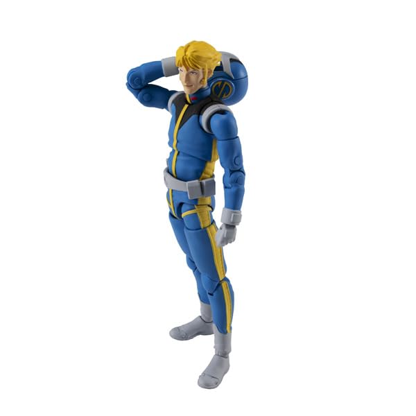 Figurine articulée Megahouse Gmg Collection 11 Gundam Sleggar Law en tenue standard.