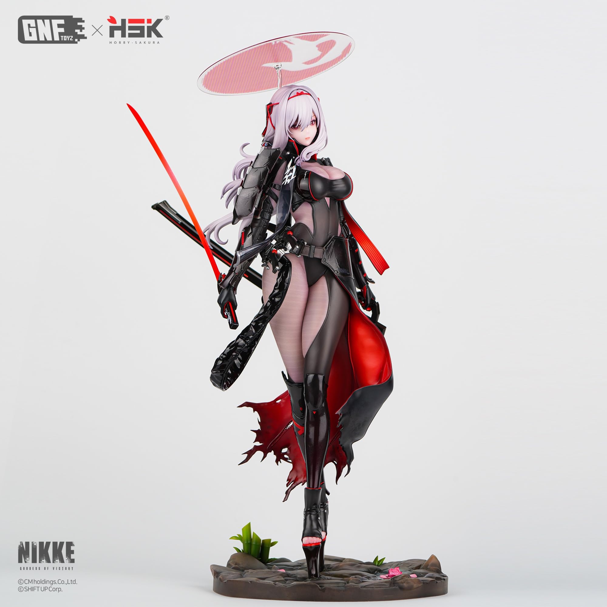 Hobby Sakura Goddess of Victory Nikke Guren 1/4 Scale PVC Figure Black Shadow