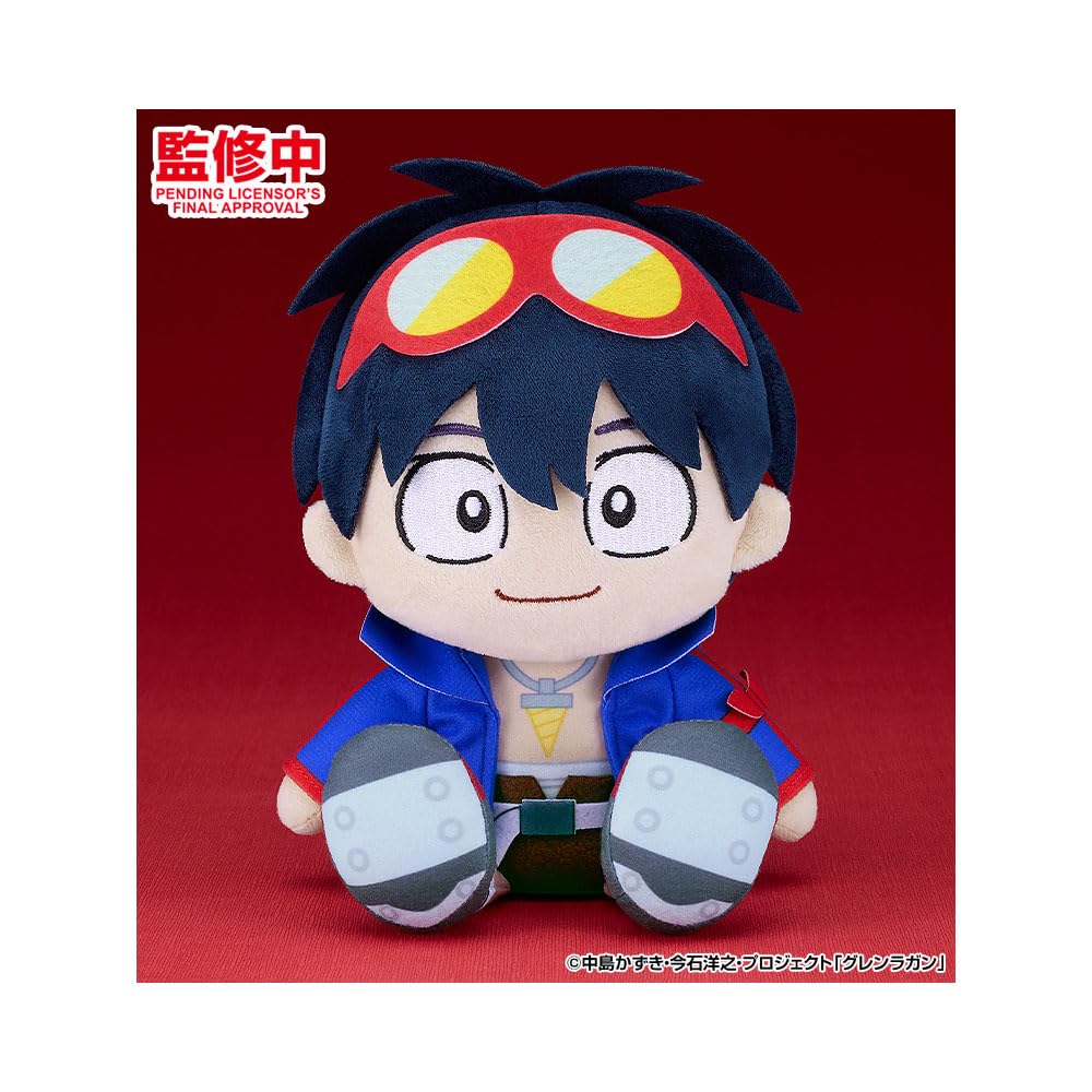 Good Smile Company Gurren Lagann Simon Plush Doll Official Japan Version- Japan Figure Store - #1 Bring To You The Best Japanese Goods