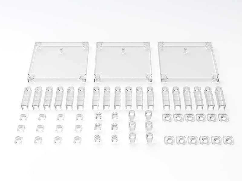 Good Smile Company Clear Simple Stand Build-On Type Set of 3 Plastic Display Stands- Japan Figure Store - #1 Bring To You The Best Japanese Goods