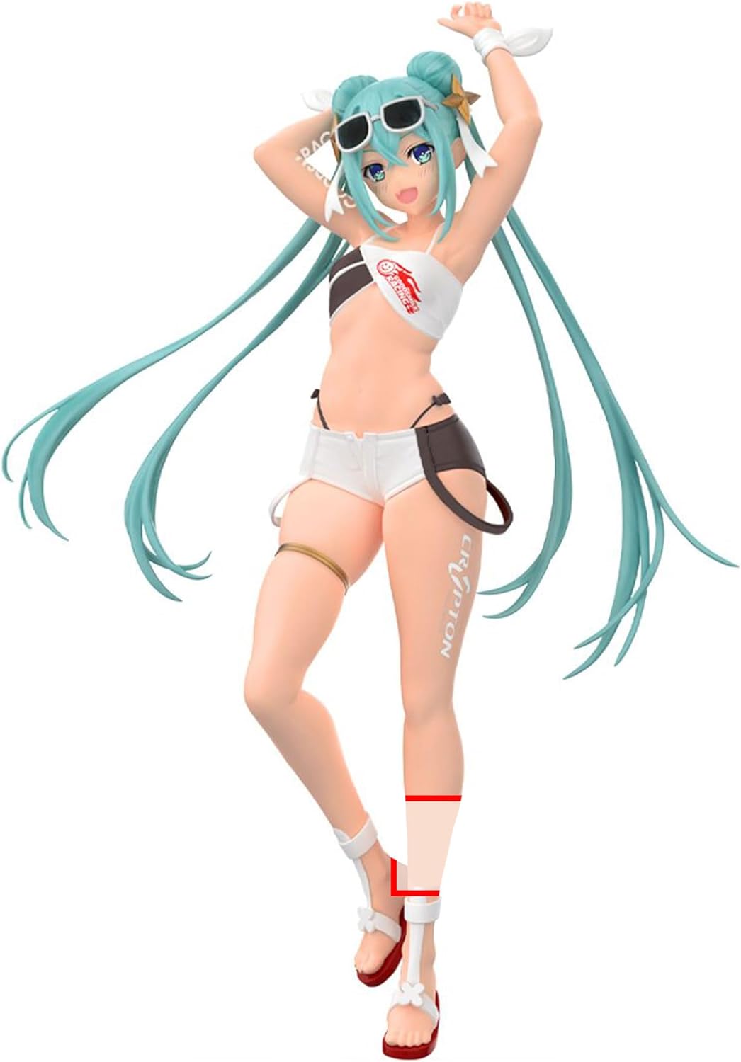 Bandai Spirits Good Smile Racing Miku 2023 Tropical Ver Collectible Figure- Japan Figure Store - #1 Bring To You The Best Japanese Goods