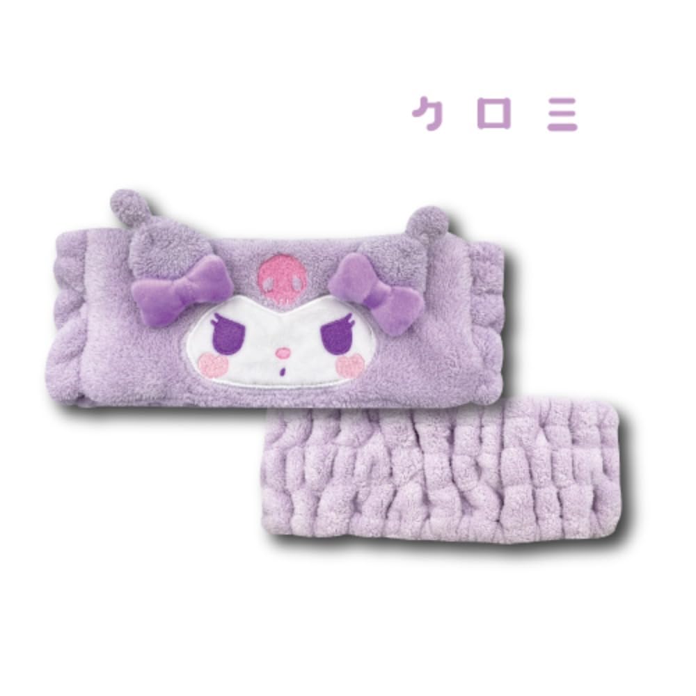 San-X Kuromi Hairband Lovely Ribbon 8x22cm - Adorable Accessory- Japan Figure Store - #1 Bring To You The Best Japanese Goods