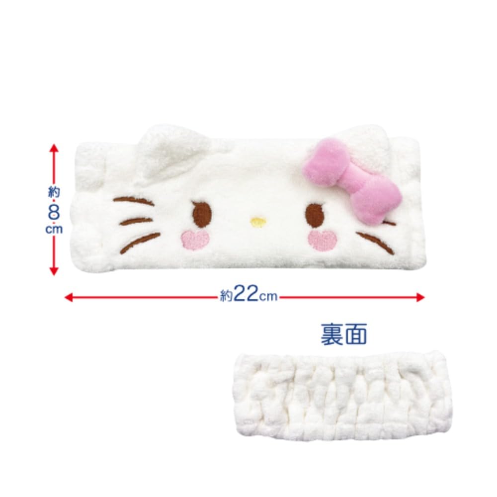 San-X Kuromi Hairband Lovely Ribbon 8x22cm - Adorable Accessory- Japan Figure Store - #1 Bring To You The Best Japanese Goods