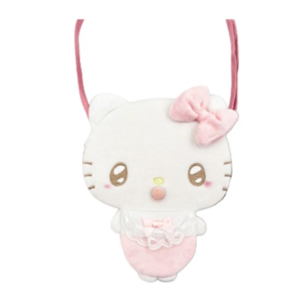San-X Hello Kitty Angel Baby Flat Die Cut Pochette H20xW17cm 63202074- Japan Figure Store - #1 Bring To You The Best Japanese Goods
