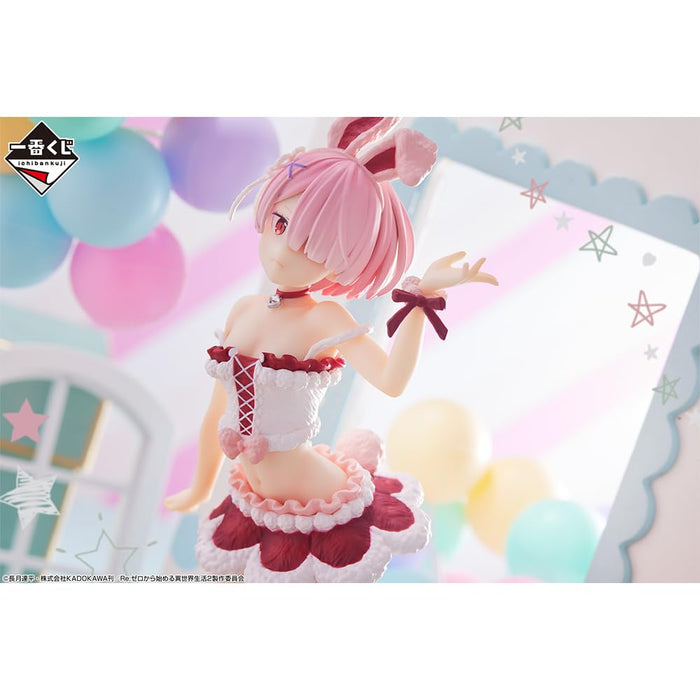 Ichiban Kuji Re:Zero Ram Figure B Prize Animalparade Collectible