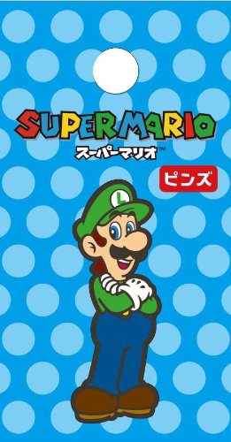 Sanei Boeki Ishikawa Toys Super Mario Luigi Pin - Collectible Mario Series- Japan Figure Store - #1 Bring To You The Best Japanese Goods